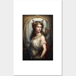Artemis - Goddess of the Hunt Posters and Art